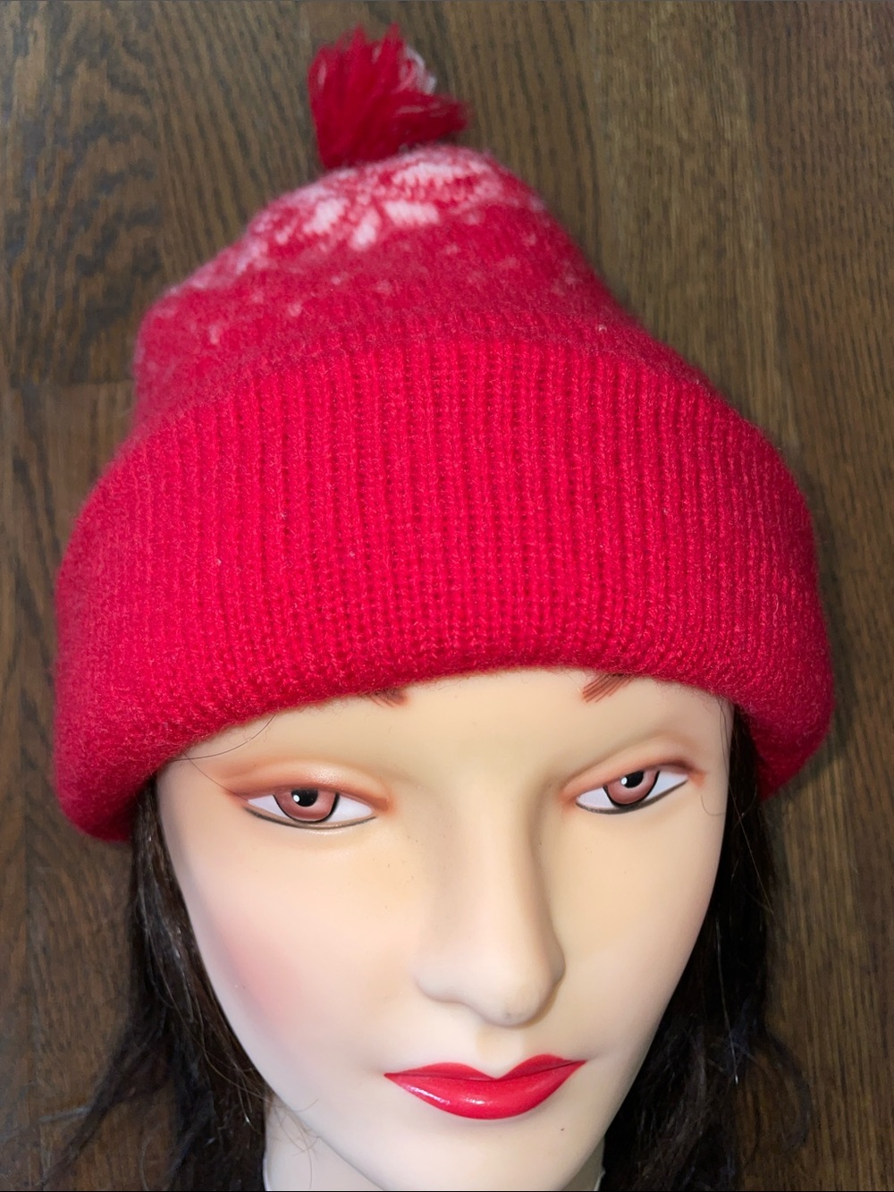 Mad Hatters wool hat with Pom Pom